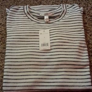 Striped banana republic long sleve sweater